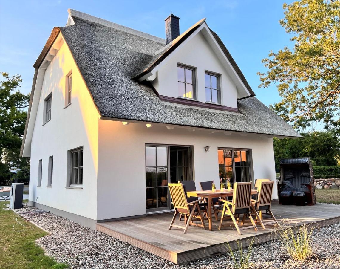 Villa Ferienhaus Svantovit - exklusives Ferienhaus mit Sauna, Whirlpool und Kamin Putgarten Exterior foto